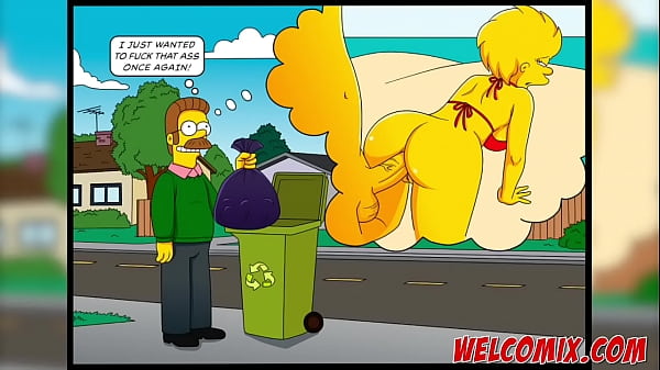 Hommer and Flandis Get Wild in a Swingers Party – The Simpsons Cartoon Porn Adventure